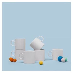 Rosenthal German Porcelin Coffee Mugs - Set of 6